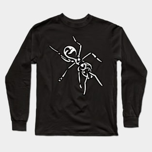 Creepy Ant Black Long Sleeve T-Shirt